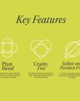 Banner for key features of miracle 8 hair serum from Kpure