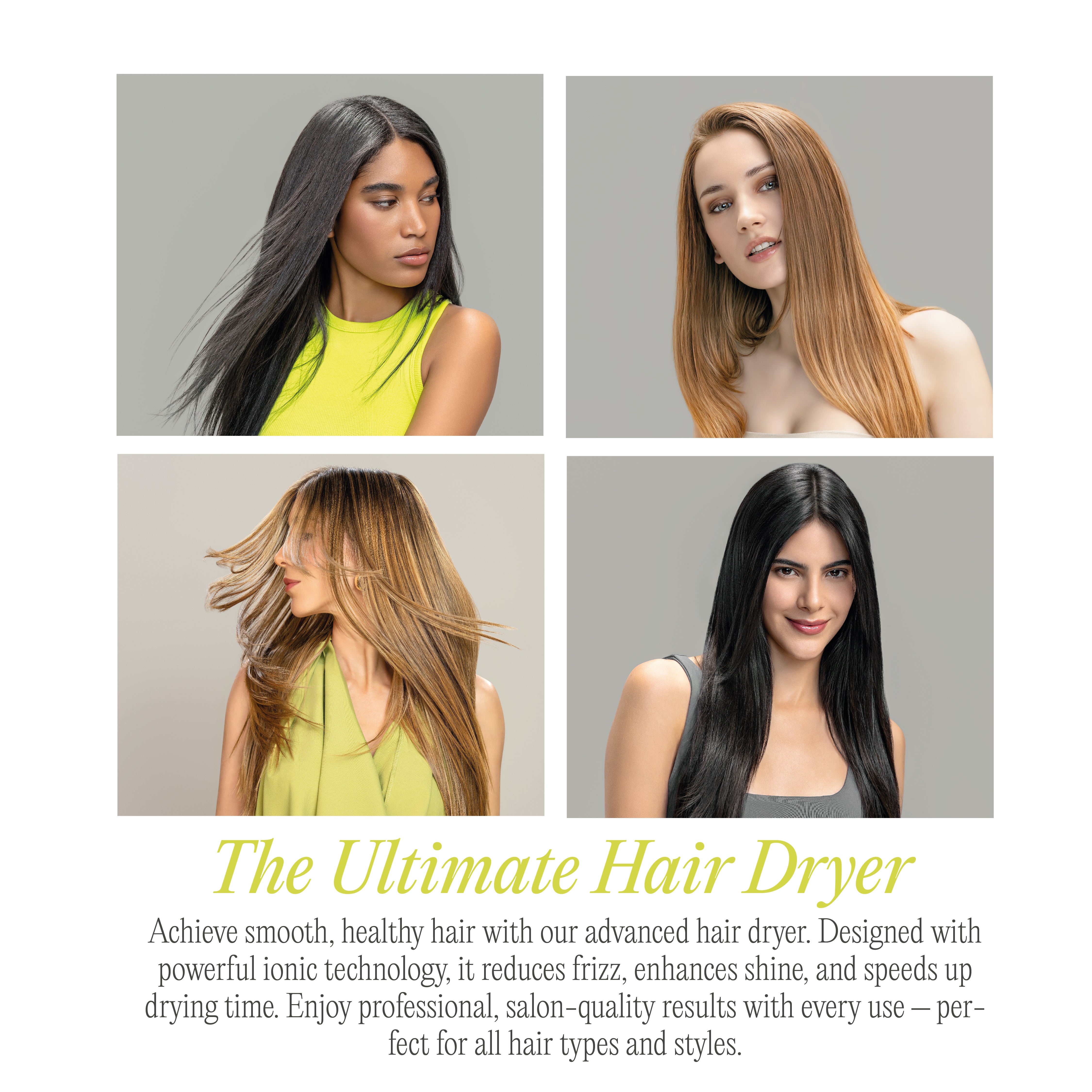 The Ultimate Hair Dryer | Fast & Efficient Styling – Kpure