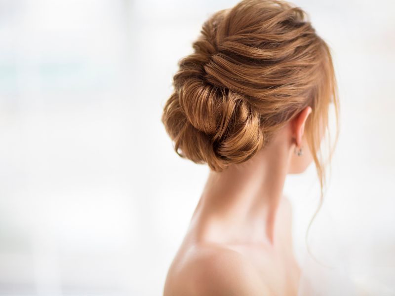 A woman with protective hairstyles