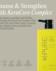 Cleanse & strengthen your hair with sleek n' smooth keratin shampoo from Kpure